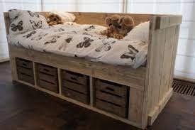 kajuitbed met kistjes steigerhout kajuitbed slaapkamer bedden marktplaats nl kajuitbedden kinderbed thuisdecoratie