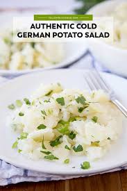 It's always good to know your serving size. German Potato Salad Easy Cold German Potato Salad Recipe