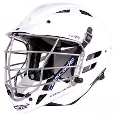 Cascade Lacrosse Helmet Cpv R White
