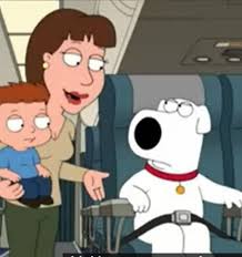 Plane etiquette: Resurfaced Family Guy episode sparks debate