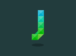 When i'm first introducing the letter, i like to print a giant block letter. Alphabet Letter J With Perfect Combination Of Bright Blue Green Colors Good For Print T Shirt Design Logo Etc Vector Illustrations 3806729 Vector Art At Vecteezy