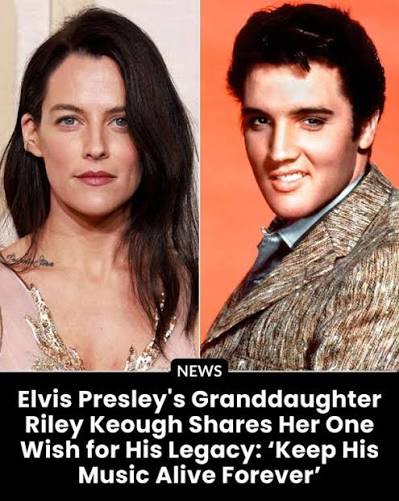 Riley Keough opened up about the impact grandfather Elvis Presley still has  on the world today. ❤️ 📸: Call Her Daddy, Getty