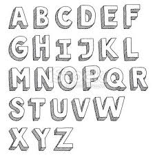 Vector image vintage elegant alphabet letters serif fonts set. Drawing Letters Of The Alphabet Google Search Lettering Alphabet Alphabet Capital Letters Lettering Fonts
