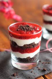 Brownie Himbeer Trifle Nachtisch Rezepte Einfacher Nachtisch Englisches Essen