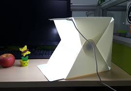 Easy Folded Mini Light Box Lighting Box For Studio Plug In Power With Power Bank Usb Port Connecting Buy Mini Folding Led Light Photo Box Portable Photography Led Studio Box Personal Portable Photography