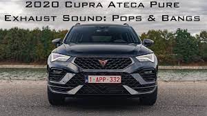 Exhaust, acceleration, drag race, start up sound, launch. 2020 Cupra Ateca Pure Exhaust Sound Pops Bangs Youtube