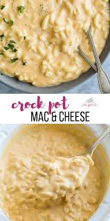 This Crock Pot Mac And Cheese Is Super Simple And Has Amazing Flavor No Boiling Required Just Dump Stir And C Crockpot Recipes Recipes Vegetarian Crockpot