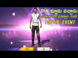 Once this code expires, it can no longer be exchanged for any prize. New Top Up Event Free Fire Telugu New Character Free F