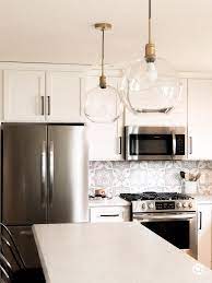 Modern Farmhouse Kitchen Island Pendant Lights Lights Above Kitchen Island Modern Farmhouse Kitchens Farmhouse Kitchen Island