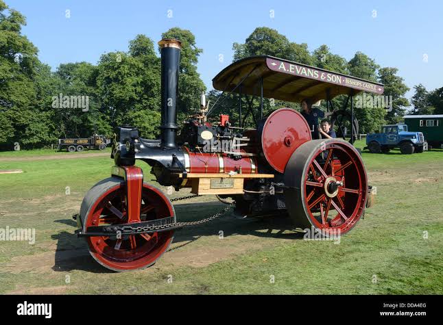 Aveling & Porter Steam Road Roller 5853 Built in 1905 Reg NO 3326 Stock Photo - Alamy