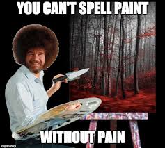 Happy Little Trees Become Mad Memes