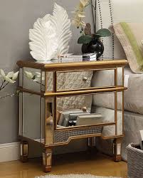 Find the best fit for your style from our selection. Leiston Mirrored With Gold Trim Bedside Cabinet Cfs Furniture Uk