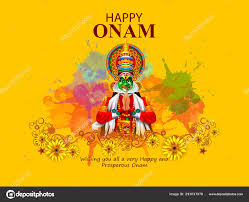 Send happy onam images wishes in malayalam font to your friends and wishes a very happy onam 2019 and celebrate the festival with your friends and family. Vektorgrafiken Glucklich Onam Vektorbilder Glucklich Onam Depositphotos