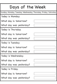 Days Of The Week Worksheets In 2020 Englischunterricht Grundschule Arbeitsblatter Grundschule Englisch Grundschule