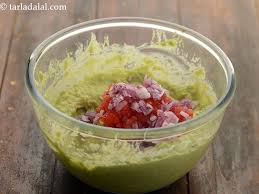 Indian Style Guacamole Recipe Healthy Guacamole Mexican Guacamole Recipe Guacamole Guacamole Recipe Healthy Avocado Dip Recipe