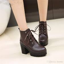 About 71% of these are women's boots, 3% are men's boots, and 0% are children's boots. Lace Up Boots Women Block Heels Punk Platform Shoes Black Yellow Brown Gothic Combat Ankle Boots For Women Chelsea Boot Mens Chelsea Boots From Dynastic 56 69 Dhgate Com