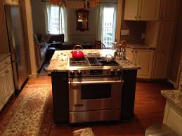 Kitchen island with sink and stove. Kitchen Island With Built In Stove Contemporary Kitchen Atlanta By Atlanta Curb Appeal Houzz