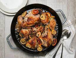 Grilling pizza makes a main dish recipe into a party. Chicken With Herbs Citrus Capers Recipe Goop Poultry Recipes Dinner Party Recipes Goop Recipe