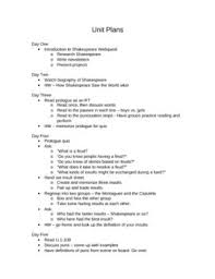 Romeo And Juliet Unit Lessonplans Romeo And Juliet Juliet Romeo