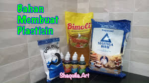 Membuat karumeyaki, japanese sugar candy 3 bahan.sugar candy yang asalnya dari jepang ini mirip dengan korean dalgona candy, makanya sering dibilang dalgona. Bahan Untuk Membuat Plastisin Atau Play Doh Sendiri Shaquila Art