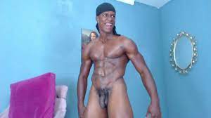 Sexy black nude men
