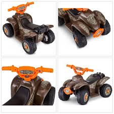 6v Power Wheels Quad Ride On Kids Bike Toddler Car Electric Children Outdoor Kids Bike Power Wheels Quad Toddler Car