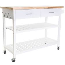 Maybe you would like to learn more about one of these? In Home Furniture Style Kitchen Island Cart With Open Shelves Reviews Temple Webster