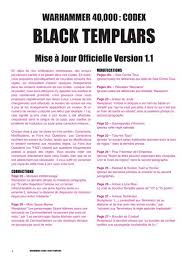 Merci d'avance pour vos réponses. Fre Black Templars Version 1 1 Pdf Games Workshop