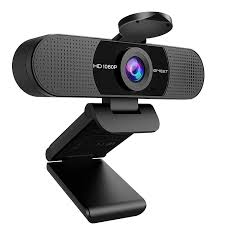 EMEET 1080P Webcam with Microphone, C960 Web Camera, 2 Mics Streaming Webcam with Privacy Cover, 90°View Computer Camera, Plug&Play USB Web Cam for ...