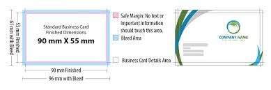 What Is The Size Of A Business Card Financeviewer
