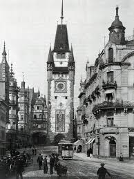 Martinstor Um 1900 So Schon Freiburg Freiburg Im Breisgau Deutschland