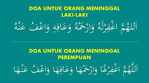 Allahummaghfirlahu Warhamhu Doa Untuk Orang Meninggal Laki Laki Dan Perempuan