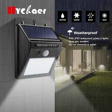 Led Solar Power Pir Motion Sensor Wall Light 20 Led Outdoor Waterproof Energy Saving Street Yard Motion Sensor Lights Outdoor Motion Sensor Lights Save Energy