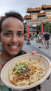 EPCOT Food & Wine Festival Chinese Pan Fried Chicken Dumpling with House  Made Sweet And Sour Sauce. Amazing!
