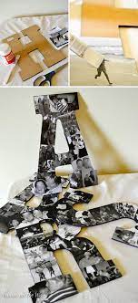 Using Letters For Decorating Ideas Diy Projects The Budget Decorator Photo Collage Diy Diy Gifts Crafts