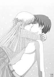 Tohru with momiji after his growth spurt. Kyo X Tohru Kiss By Kuro Mai On Deviantart