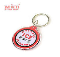 MDS008 RFID NFC Llavero de Epoxi - Etiqueta para Llaves