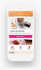 You can also order through the waze app. A Mobile Phone On A Table With The Dunkin Donuts Mobile Dunkin Donuts App Transparent Png 265x468 Free Download On Nicepng