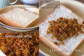 Amie sangka sambal udang kering akan bertahan lama sampai seminggu amie's little kitchen. Lemongrass Sambal Udang Kering Hei Bee Hiam Served With Our Favourite Sandwich Bread 2 Recipes One Of Fail Proof Perfe No Cook Meals Sambal Cooking Recipes