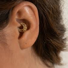 amazon com gold nose ring hoop unique gold plated piercing jewelry tribal indian style 21g hand piercing jewelry nose rings hoop gold nose rings