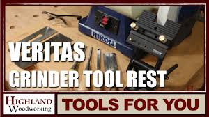 Veritas Grinder Tool Rest Youtube