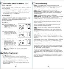 How to set your thermostat. Proselect Manual Air Conditioning Repair Glendora Canyon Air Systems Heating Repair Glendora