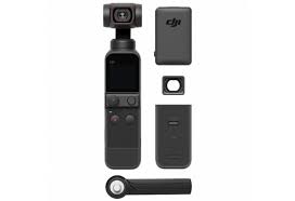 The dji pocket 2 creator combo comes with a microphone transmitter and windscreen, which provide even better dynamic audio for professionals who require a full setup. Dji Osmo Pocket 2 Creator Combo