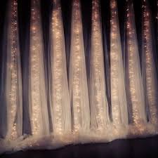 Unique Lighted Venue Backdrop Reception Decoration Tulle Backdrop Light Backdrop Christmas Stage Design