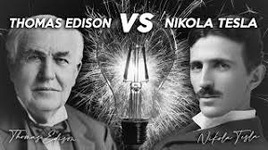 Nikola Tesla vs Thomas Edison. The Rivalry Between Tesla and Edison. The  Battle of the Currents