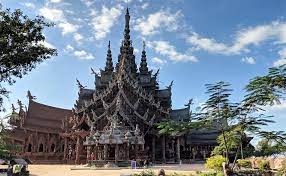 The sanctuary of truth is a wood sanctuary build by mr.lek viriyaphan the founder of ancient city and erawan elephant museum. The Sanctuary Of Truth Pattaya Toast To Thailand