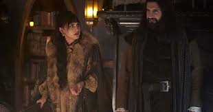 Nadja & laszlo sing songs of love and terror onesie. What We Do In The Shadows Season 2 Episode 9 Nadja Will Obsess Over Witches As Nandor And Laszlo Get Kidnapped Meaww