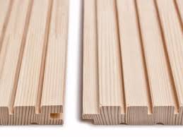 Akustik Silenceprofil Heimische Weisstanne Holzwandgestaltung Lamellenwand Holzvertafelung Wand