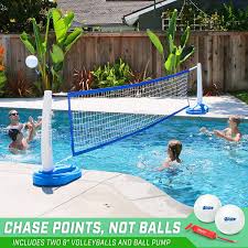 Get it as soon as thu, jul 1. Pool Volleyball Net 12 Best Of 2021 In Ground Above Ground Pools Fanbuzz