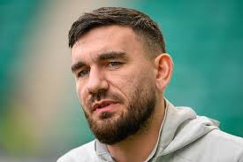 Robert Snodgrass Hearts Arrives Before Scottish Foto de stock de contenido  editorial